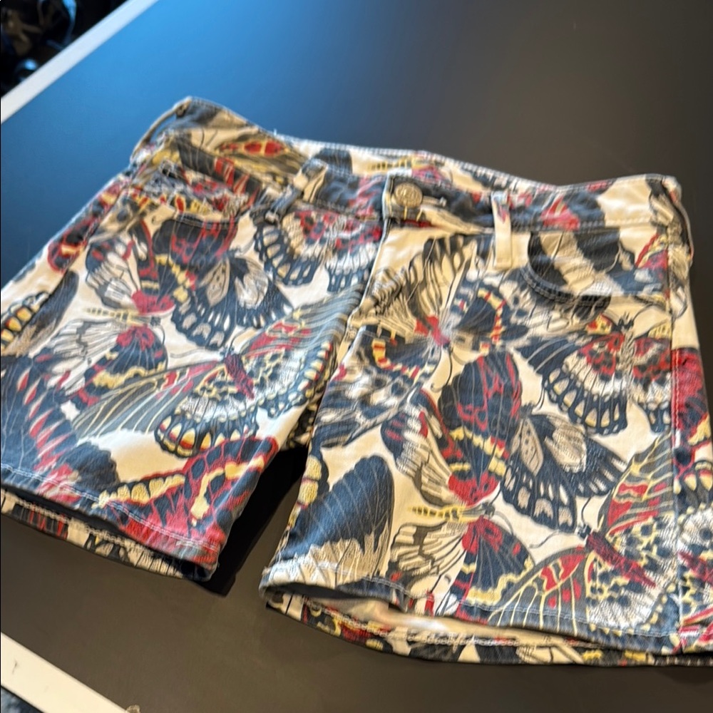 True Religion Floral Print Shorts